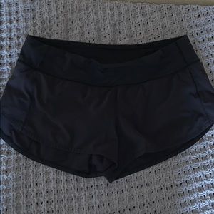 Lululemon speed shorts